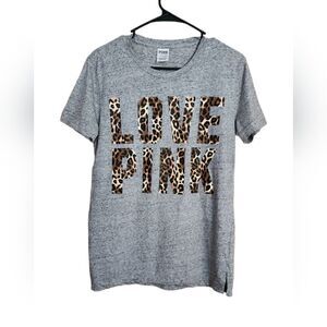 Victoria's Secret Pink leopard Tshirt
